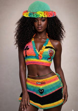 Load image into Gallery viewer, The “Tropical Rain” Knitwear Set