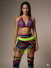 Load image into Gallery viewer, The “Space Jam” Knitwear Bikini 3- Piece Set
