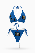 Load image into Gallery viewer, The “International Navy” Knitwear Bikini