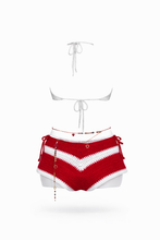 Load image into Gallery viewer, The “Lucky Canucky” Knitwear Bikini 3 piece Set