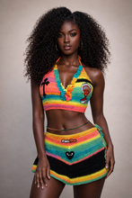Load image into Gallery viewer, The “Tropical Rain” Knitwear Set
