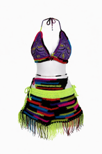 Load image into Gallery viewer, The “Space Jam” Knitwear Bikini 3- Piece Set
