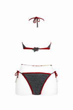 Load image into Gallery viewer, The “Metallic Muse” Knitwear Bikini