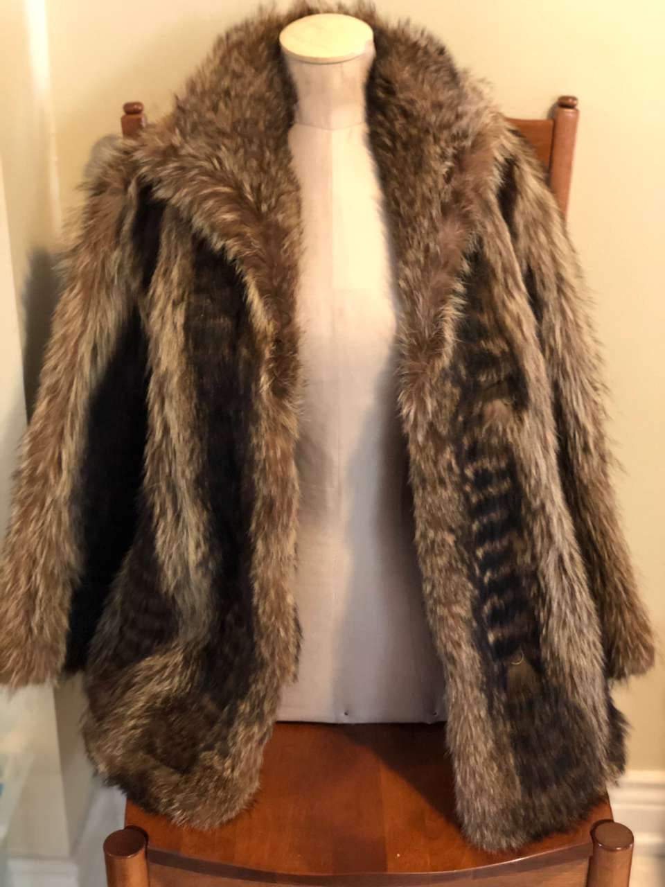 The “Boss” Fur Peacoat