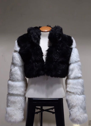 The “Fly Girl” Cropped Fur Jacket