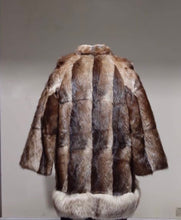 Load image into Gallery viewer, The “Foxy” Fur Peacoat